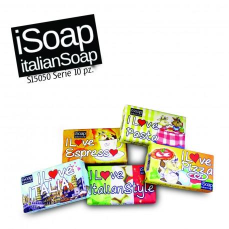 Serie 10 pz saponi italian soaps