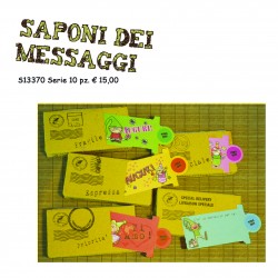 Serie 10 pz Saponi dei Messaggi